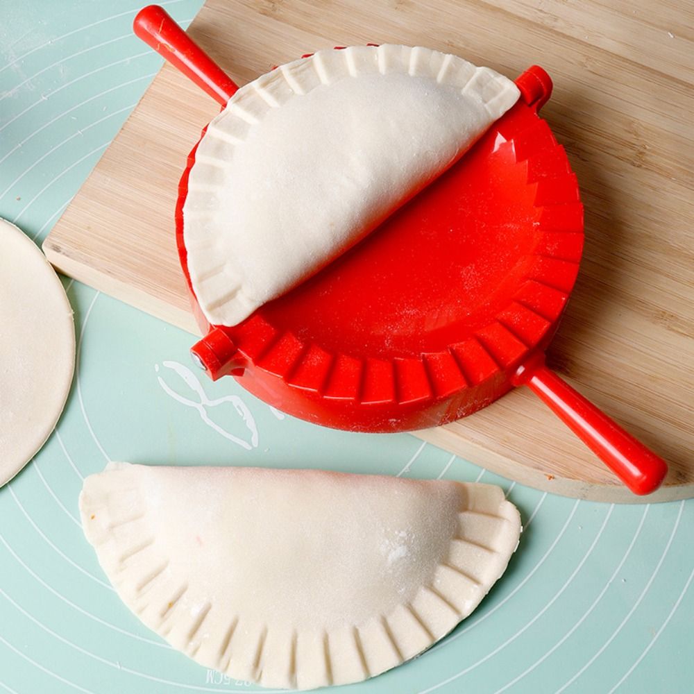 Kitchen Gadgets Dumpling Maker - Küchenzubehör Manueller Teigtaschenformer Große Größe Kunststoff-Teigtaschenclip