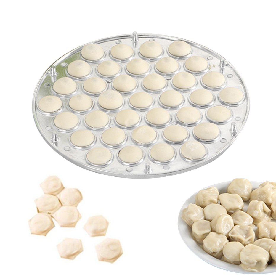 Kitchen Gadgets Dumpling Maker - Knödelformen, 37 Löcher, Küchenteigpresse, Ravioli-Herstellungsform, Knödelhaut,