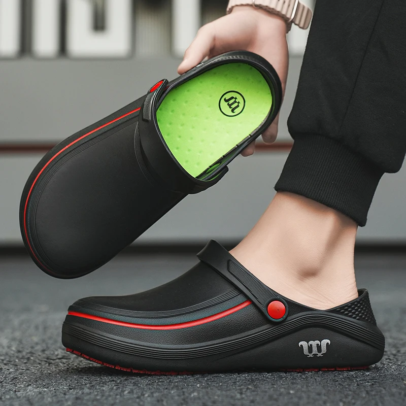 Kitchen Gadgets For Men - EVA-Kochschuhe, leichte Arbeitsschuhe, rutschfeste Outdoor-Sicherheitsschuhe, wasserdicht,