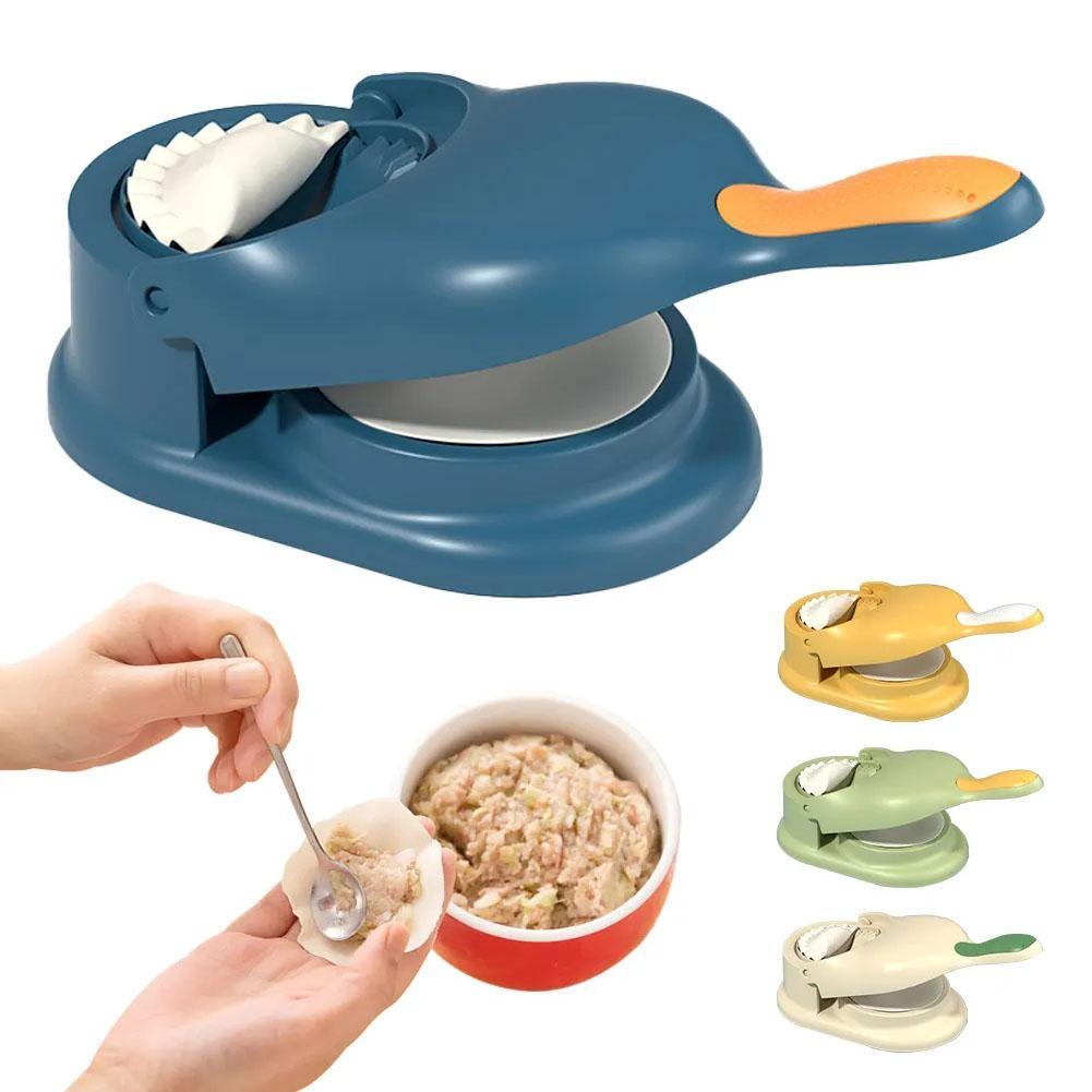 Kitchen Gadgets Dumpling Maker - 2-in-1 DIY Teigtaschen-Maker-Set, Teigpresser, ideal für