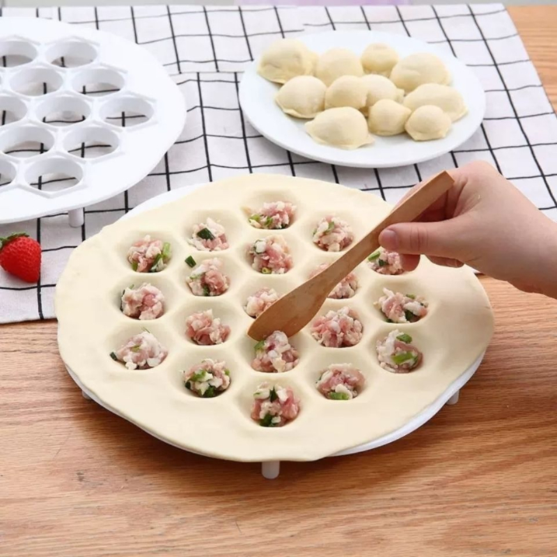 Dumpling-Form mit 19 Löchern,  – Kitchen Gadgets Dumpling Maker Bewertung und Preis