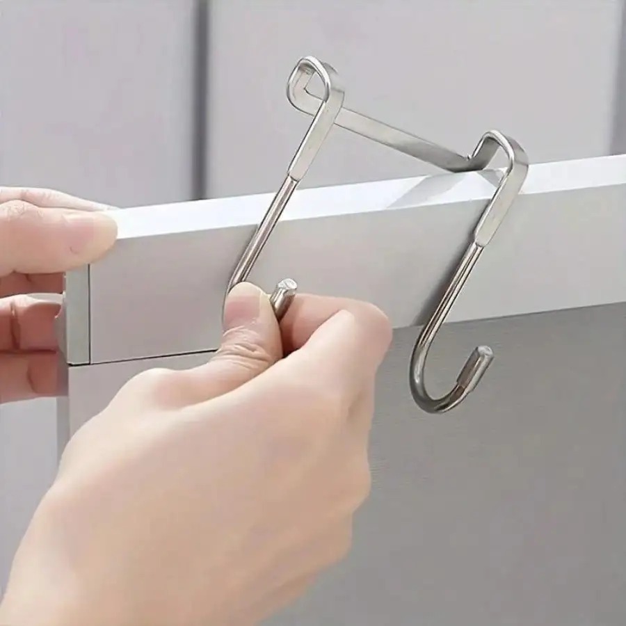 1/5 Stück Edelstahl Doppel-S-F – Kitchen Gadgets Organizer Bewertung und Preis