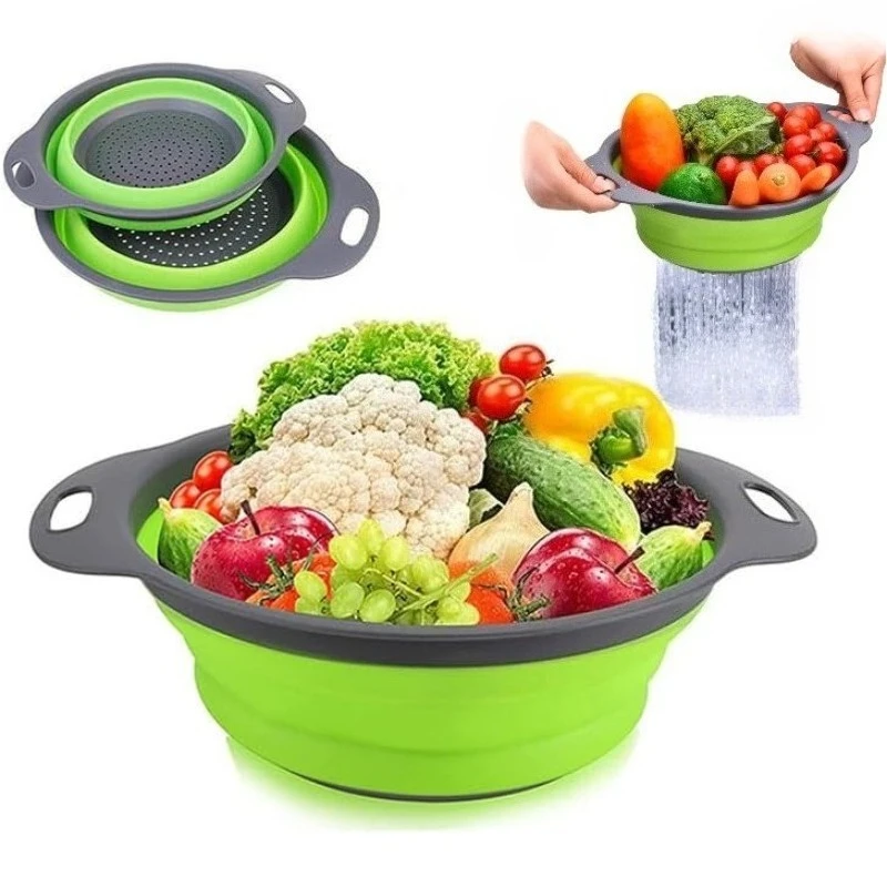 1 Stück faltbarer Siebkorb aus – Kitchen Gadgets Organizer Bewertung und Preis