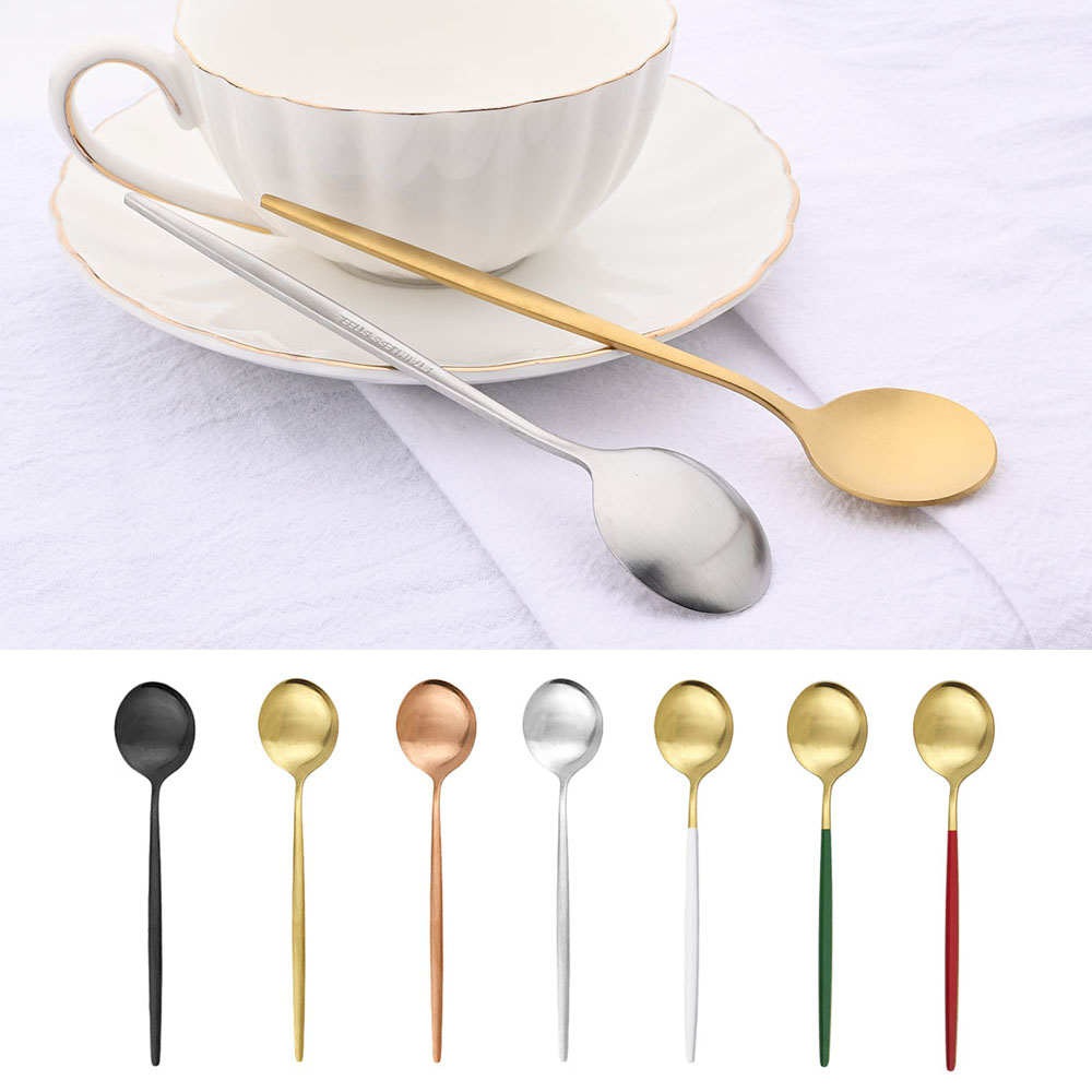 6Pcs Small Matte Spoon Tea Cof – Kitchen Gadgets Gold Bewertung und Preis