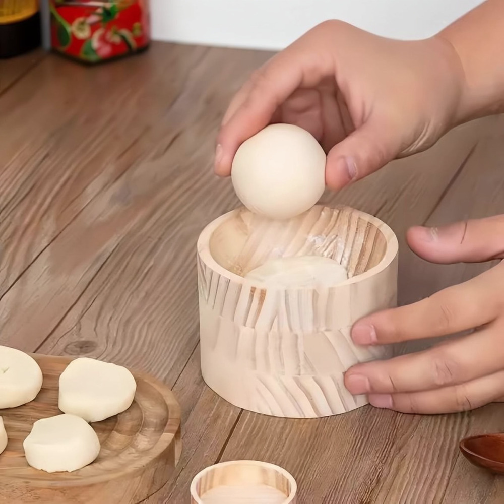Küchen-Teigflachmacher, Holz-T – Kitchen Gadgets Dumpling Maker Bewertung und Preis